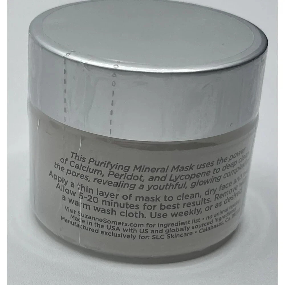 Suzanne organics purifying mineral mask 1.5‎ ounces 43 g Sealed